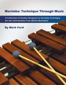 Marimba: Technique Through Music