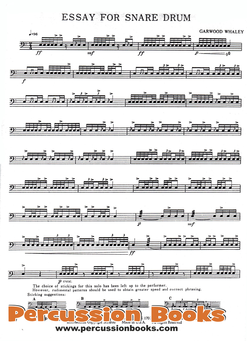 Tiểu luận về Trống Snare - Sách Bộ gõTiểu luận về Trống Snare - Sách Bộ gõ  