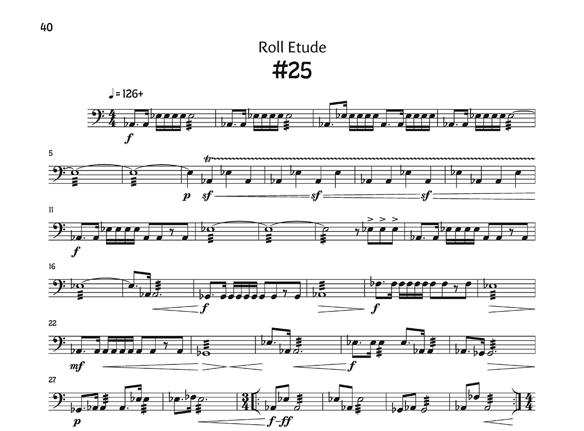 Copper Control (25 Roll Etudes for the Developing Timpanist)