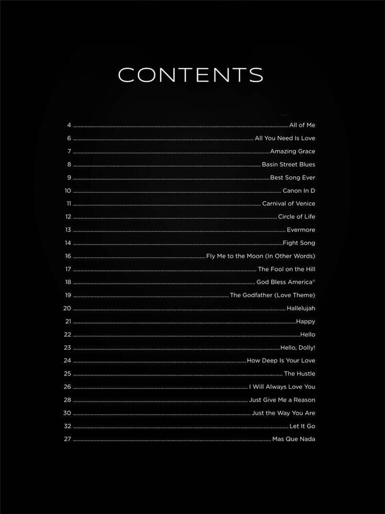 The First 50 Songs You Should Play On Xylophone table of contents 1