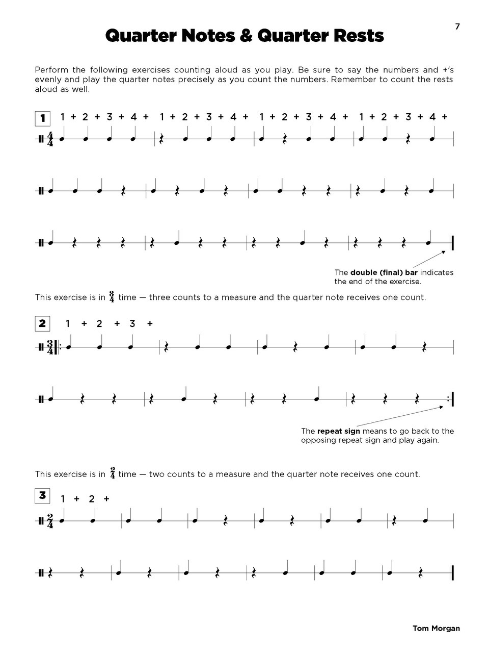 Sequential Approach to Fundamental Snare Drum