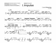 Heavy Binary: 4 Contemporary Solos for Snare Drum