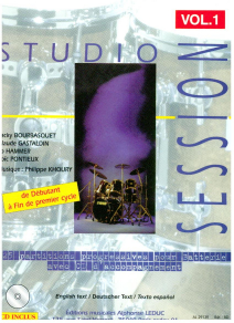 Studio Session 1 + CD