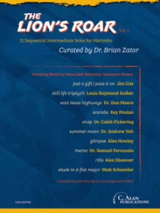 Lion's Roar, The (11 Sequential Intermediate Solos for Marimba)