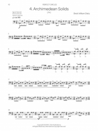 Perfect Circles: 12 Intermediate Pieces for 4 Timpani