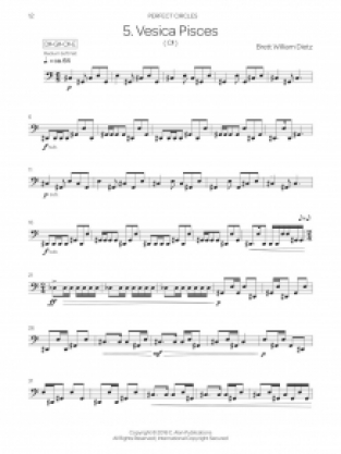 Perfect Circles: 12 Intermediate Pieces for 4 Timpani