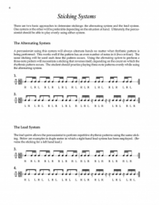 Sequential Approach to Rudimental Snare drum