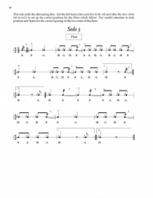 Sequential Approach to Rudimental Snare drum