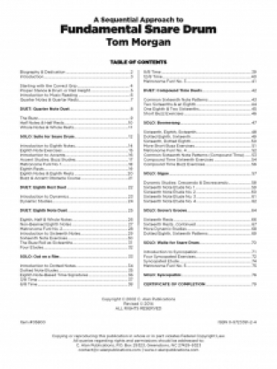 Sequential Approach to Fundamental Snare Drum