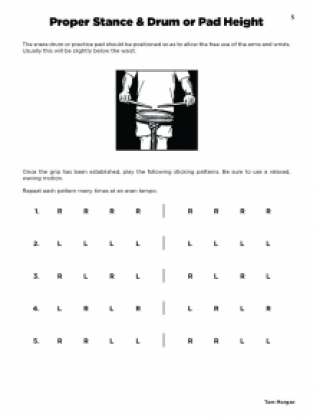 Sequential Approach to Fundamental Snare Drum