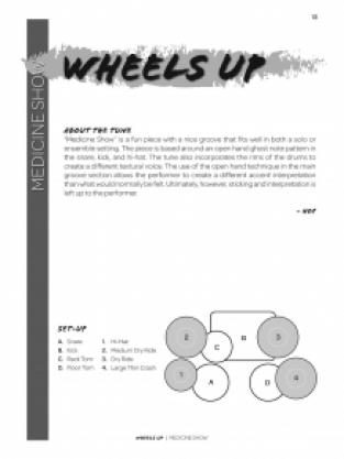 Wheels Up (5 Solos for Drum Set + Track)